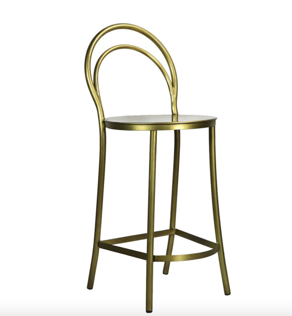 Matthew Izzo Home Metz Metro Counter Stool Contemporary Bar Stools