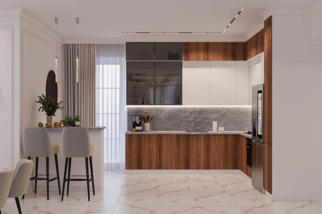 Кухня-гостиная 60 кв.м