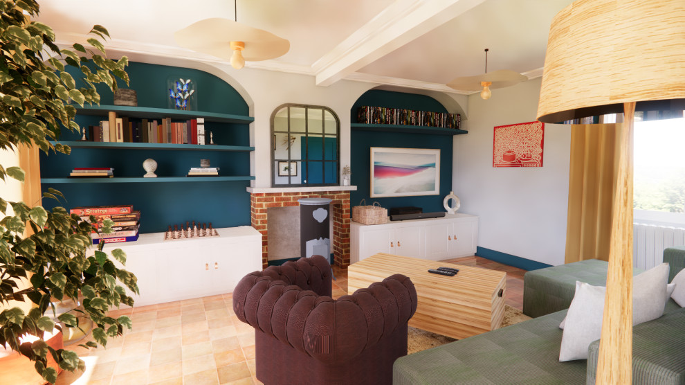 Projet 3D - Aménagement d'un salon / salle à manger