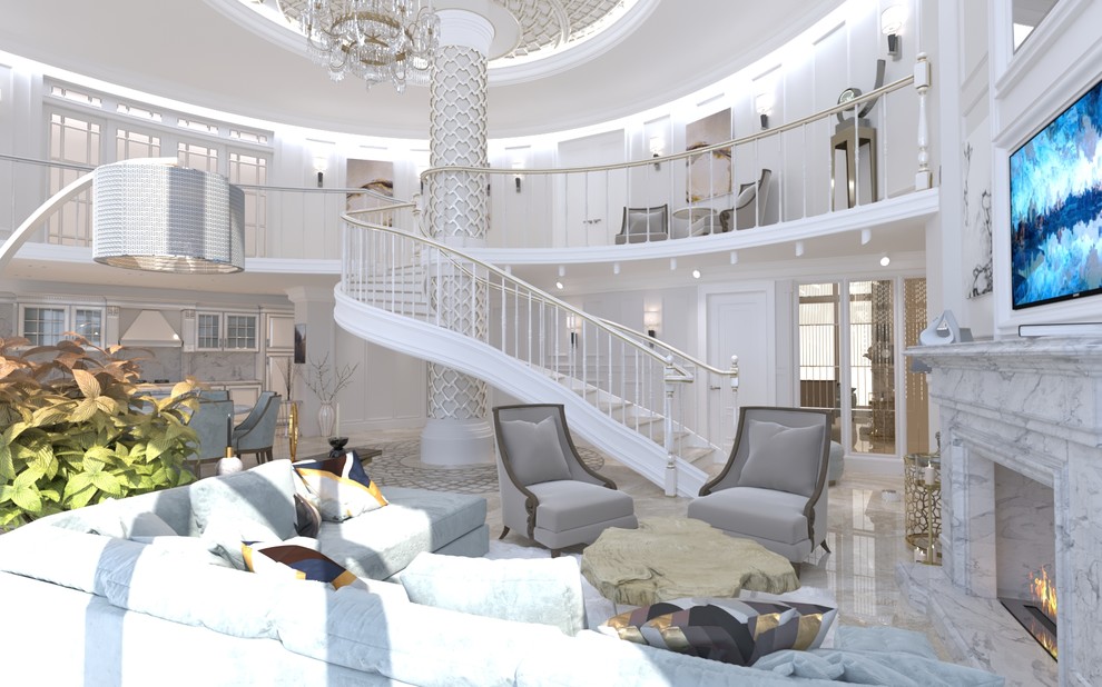 Двухэтажная кваритра из продуктового магазина