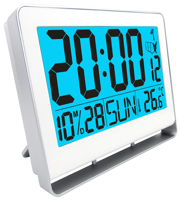 Atomic LCD Alarm Clock