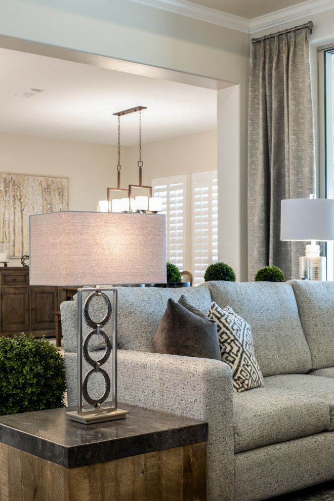 Home design - transitional home design idea in Phoenix