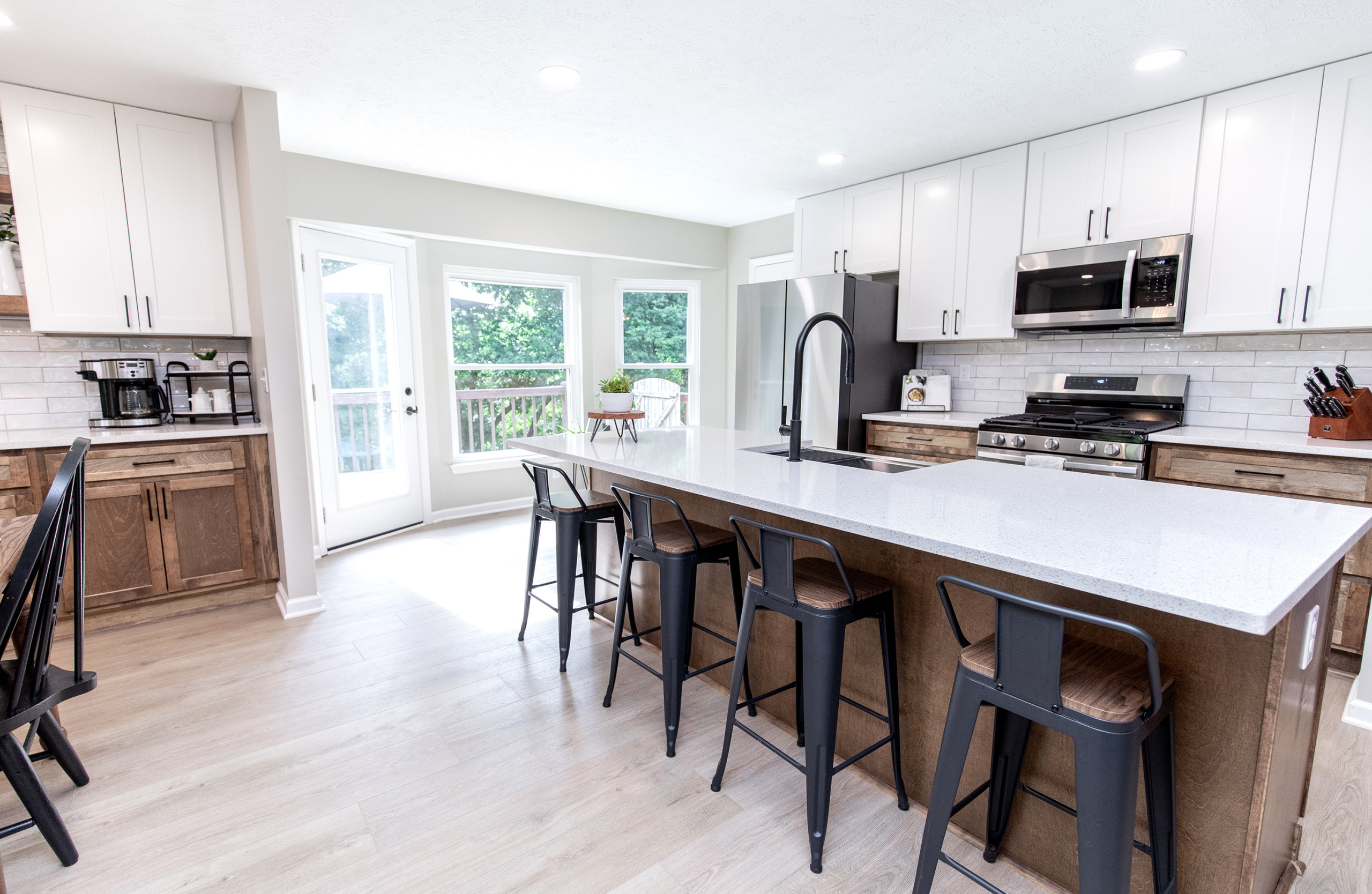 "Open Horizons" Kitchen and dining remodel