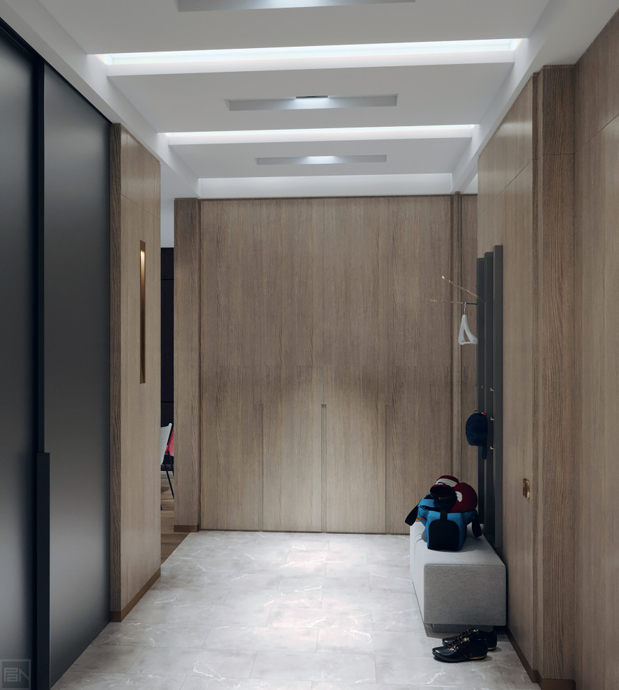 Дизайн-проект квартиры в ЖК "Фьюжн парк"