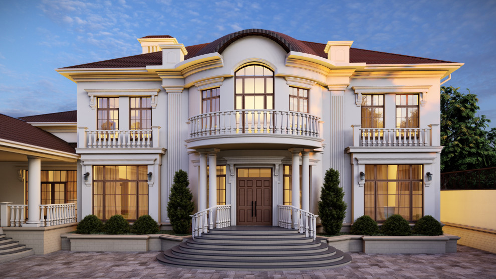 Проект двухэтажного дома