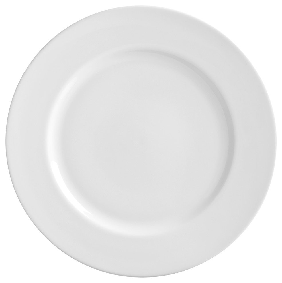 Royal White Charger Plates, Set of 6