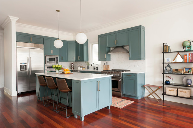 Bell transitional-kitchen