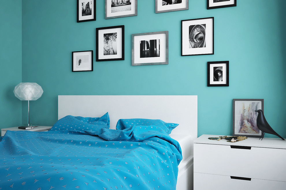 Дизайн-проект квартиры в Москве.  Общая площадь 49 m2