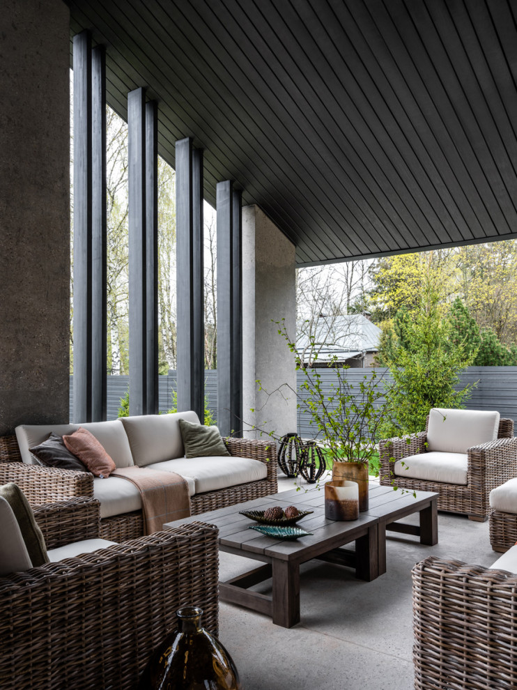 Интерьеры загородного дома в Дарьино