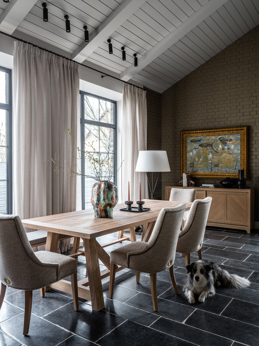 Интерьеры загородного дома в Дарьино