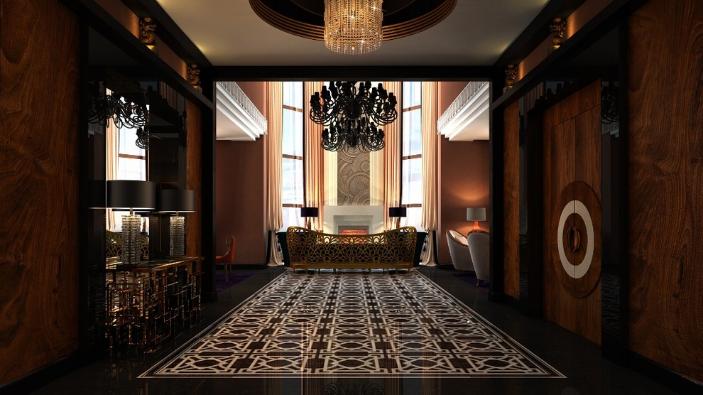 Загородный дом в стиле Арт-деко