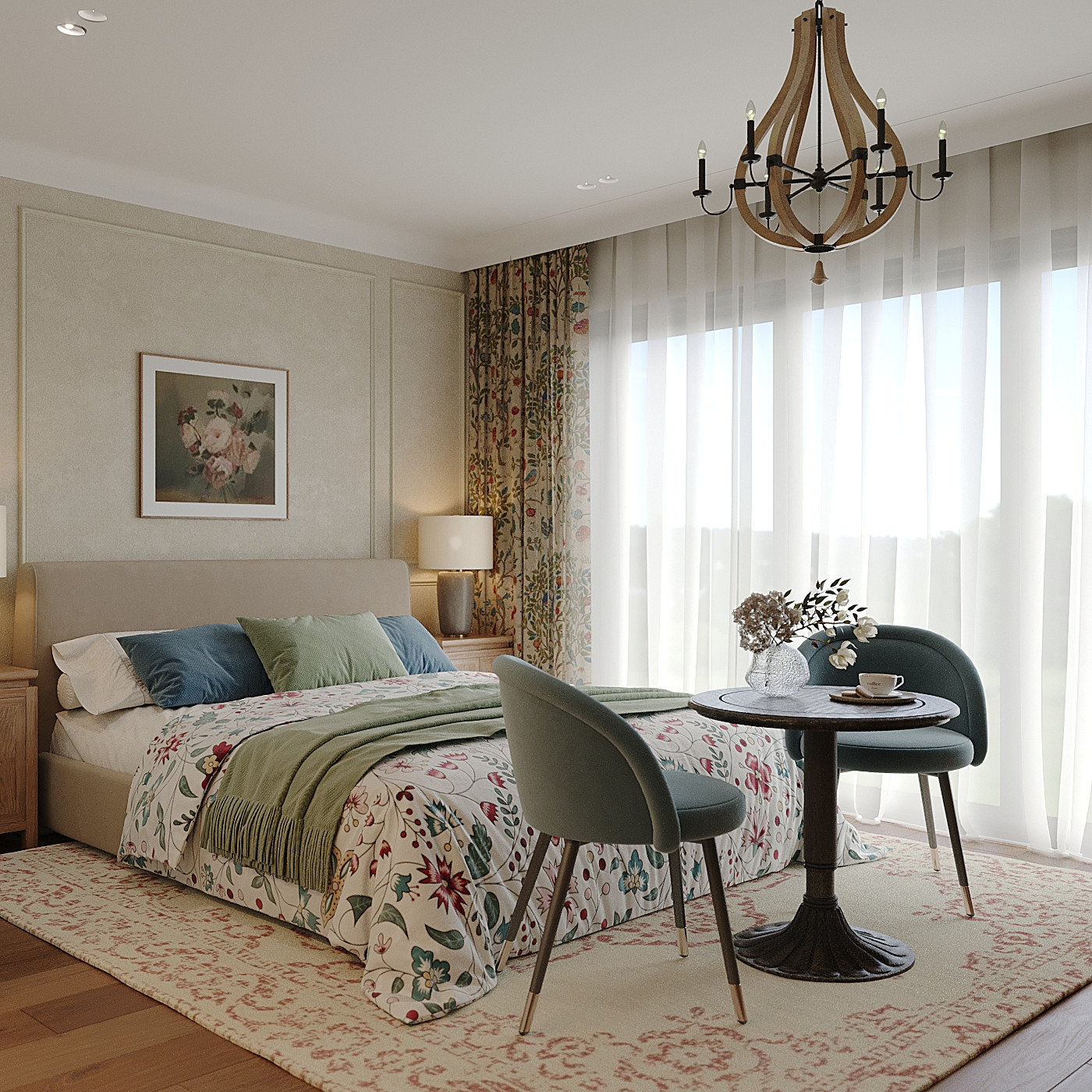 Дизайн-проект загородного дома в пригороде Лондона