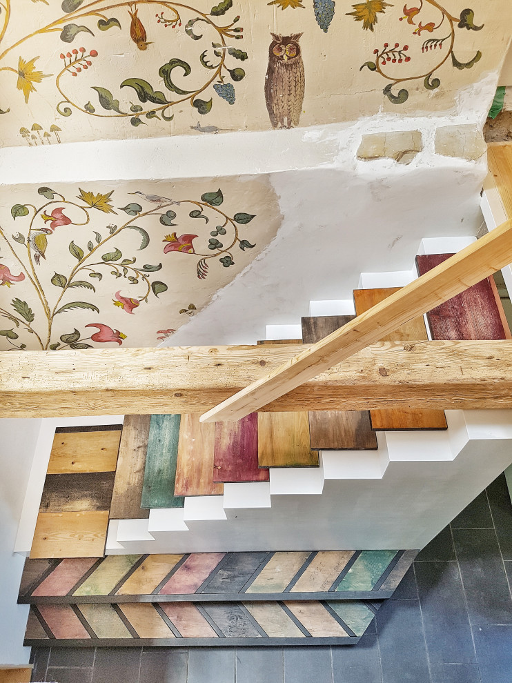 Shabby-Chic Treppe in Sonstige