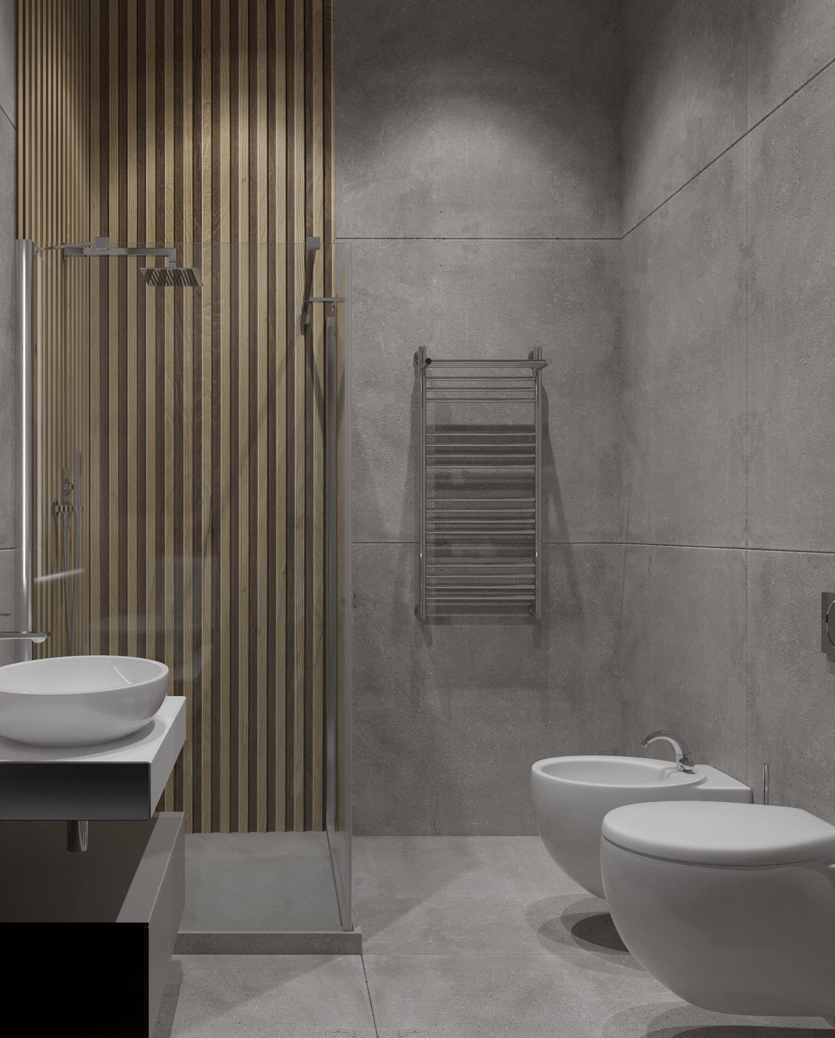 Интерьер двухэтажного загородного дома