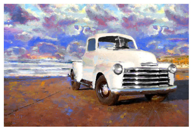 Lisa Sofia Robinson "'51 Chevy" Art Print, 12"x18"