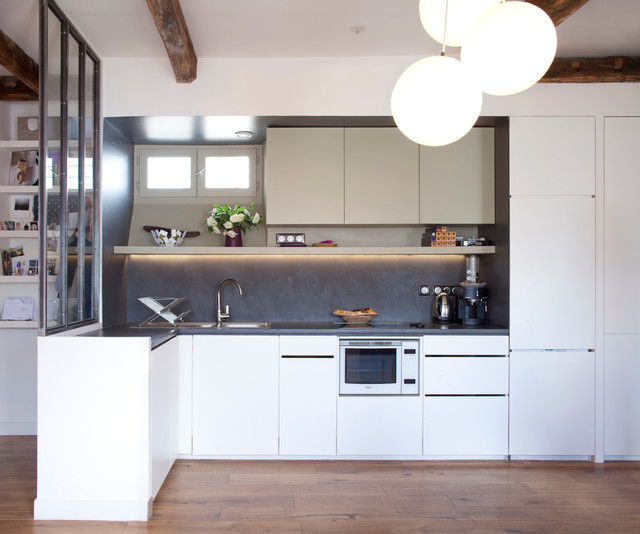 Paris modern-kueche