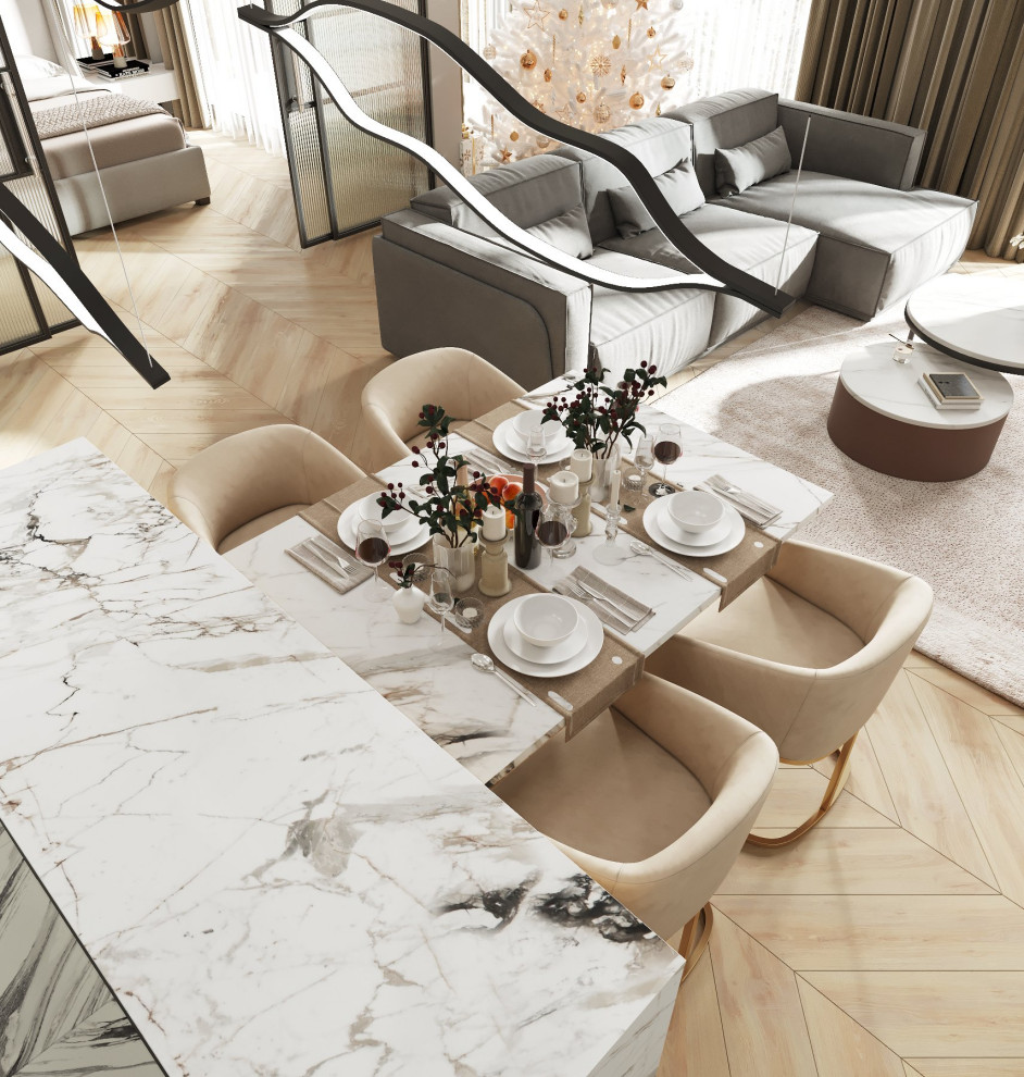 Дизайн проект квартиры 80м2