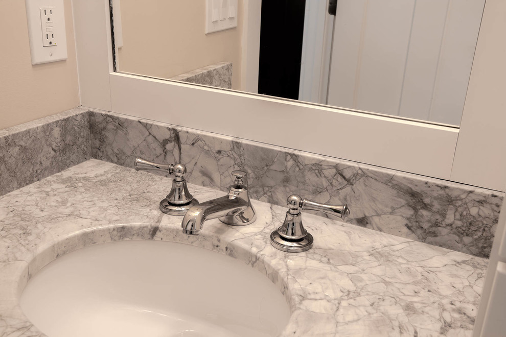 Transitional home design photo in Boston