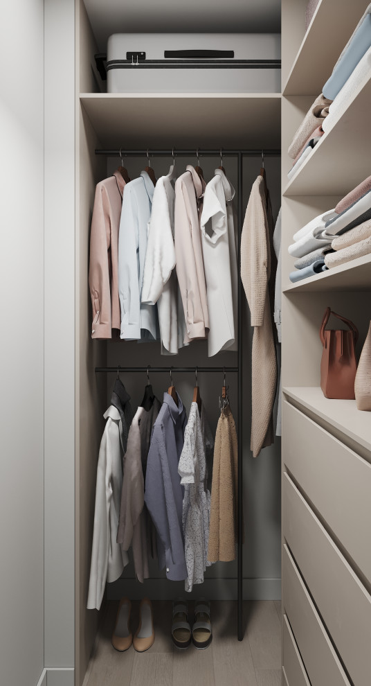 Квартира для молодой семьи с элементами сканди