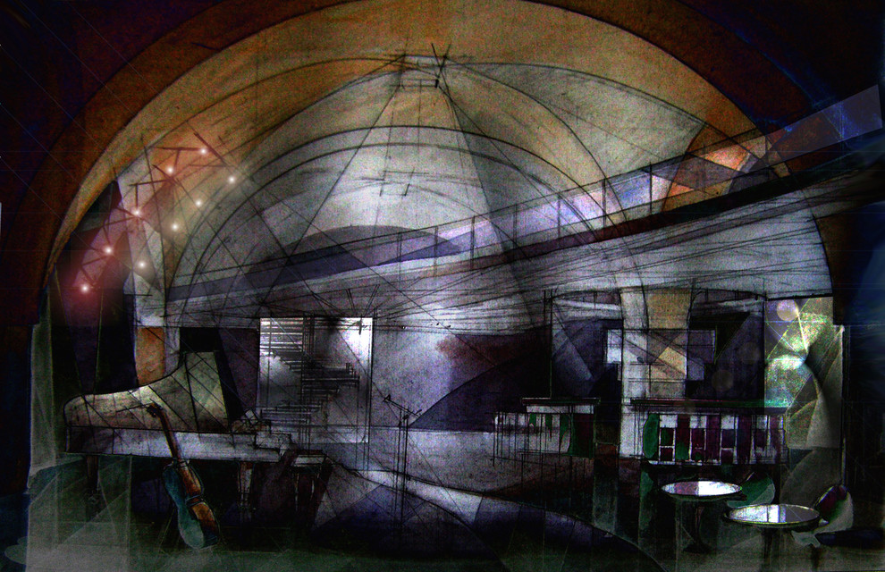 эскизы интерьеров