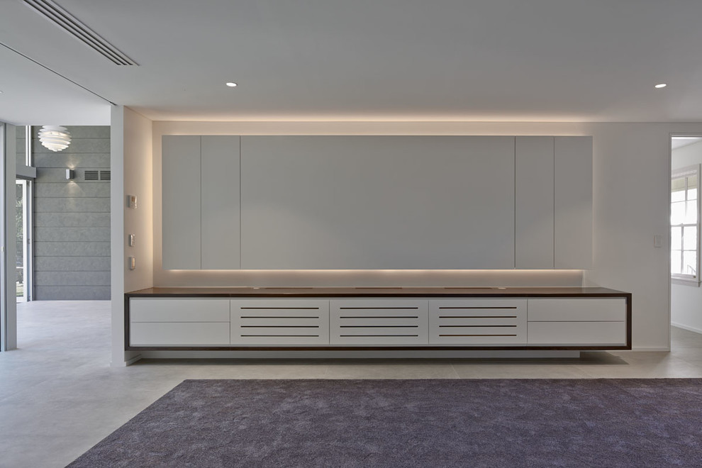 Example of a minimalist home design design in Sydney