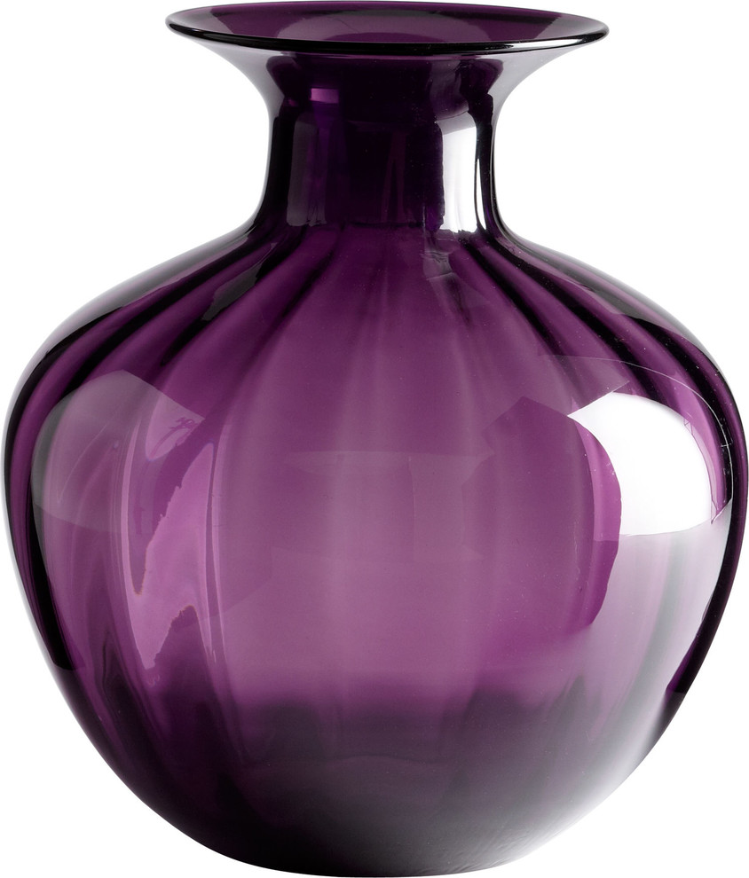 Cyan Design Alessandra Vase, Purple