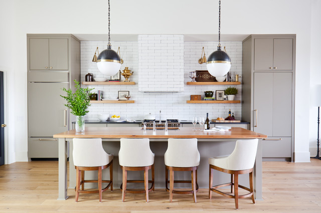 Contemporary Loft Living contemporaneo-cocina