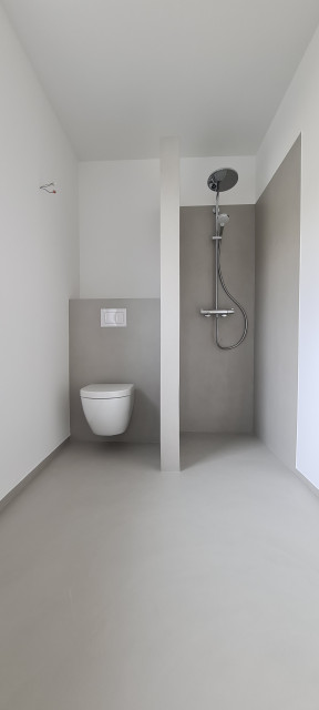 Das Fugenlose Bad einfach gespachtelt - pflegeleicht und langlebig - Modern  - Badezimmer - Frankfurt am Main - von Gestaltungsmaler Marcus Spohn | Houzz
