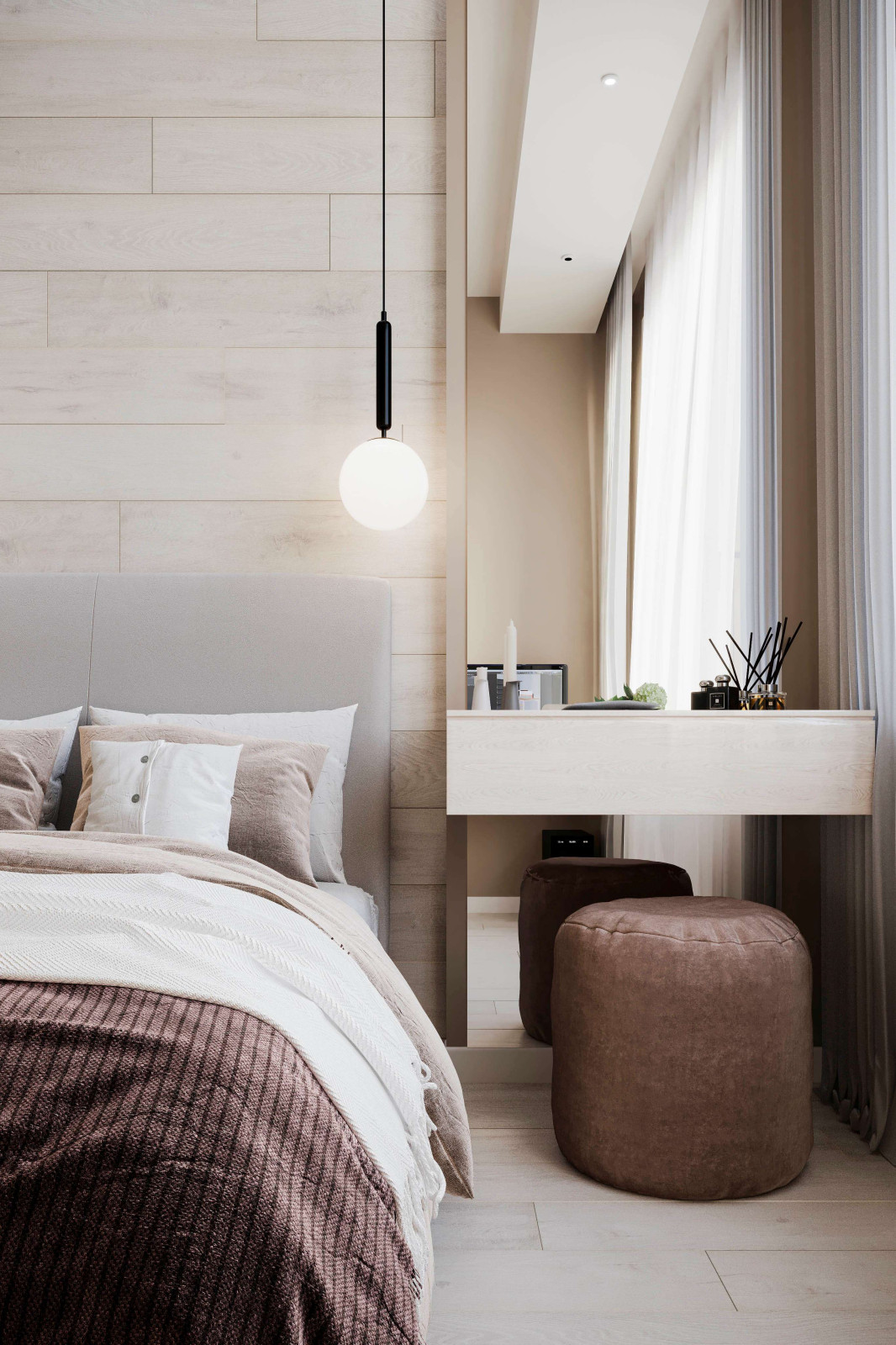 Дизайн и ремонт квартиры в ЖК «Символ» — Кофейная сказка