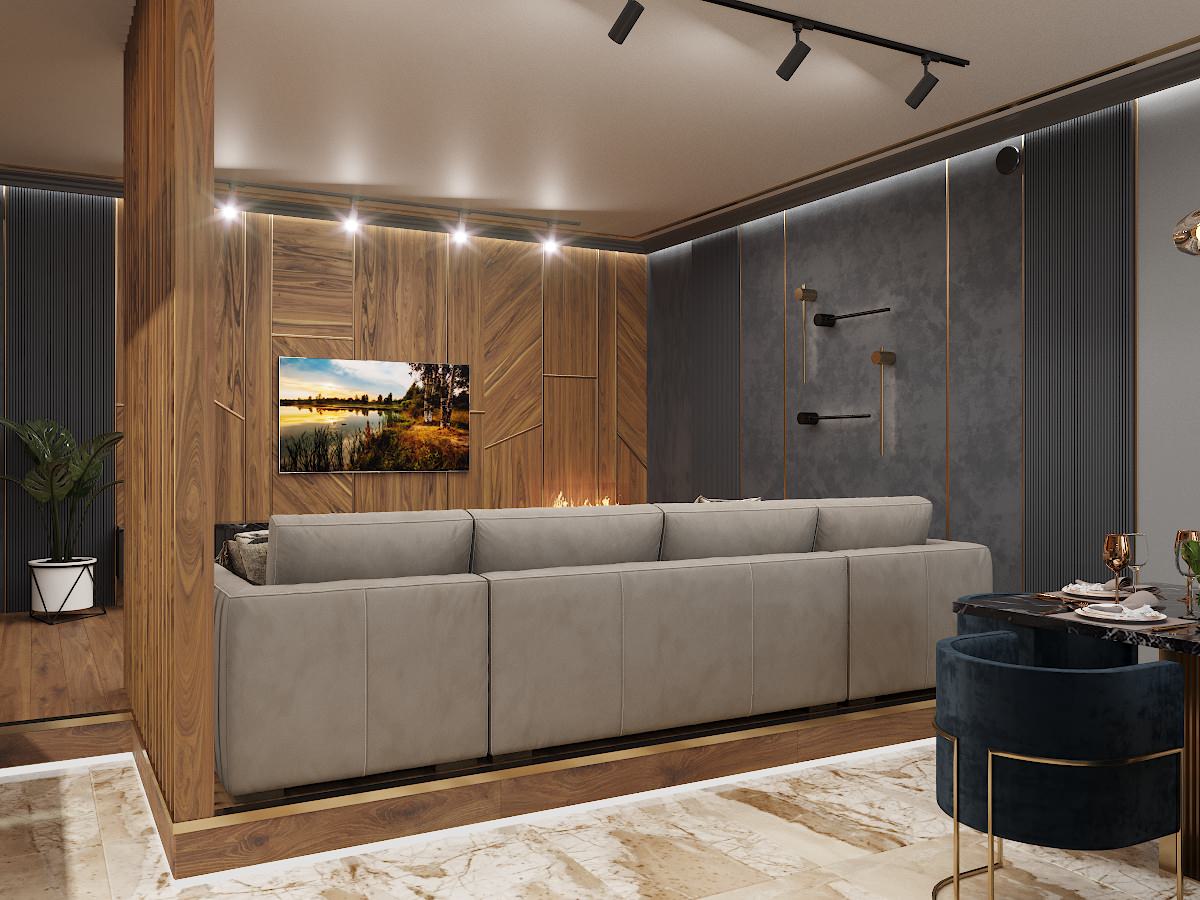 Кухня-гостиная