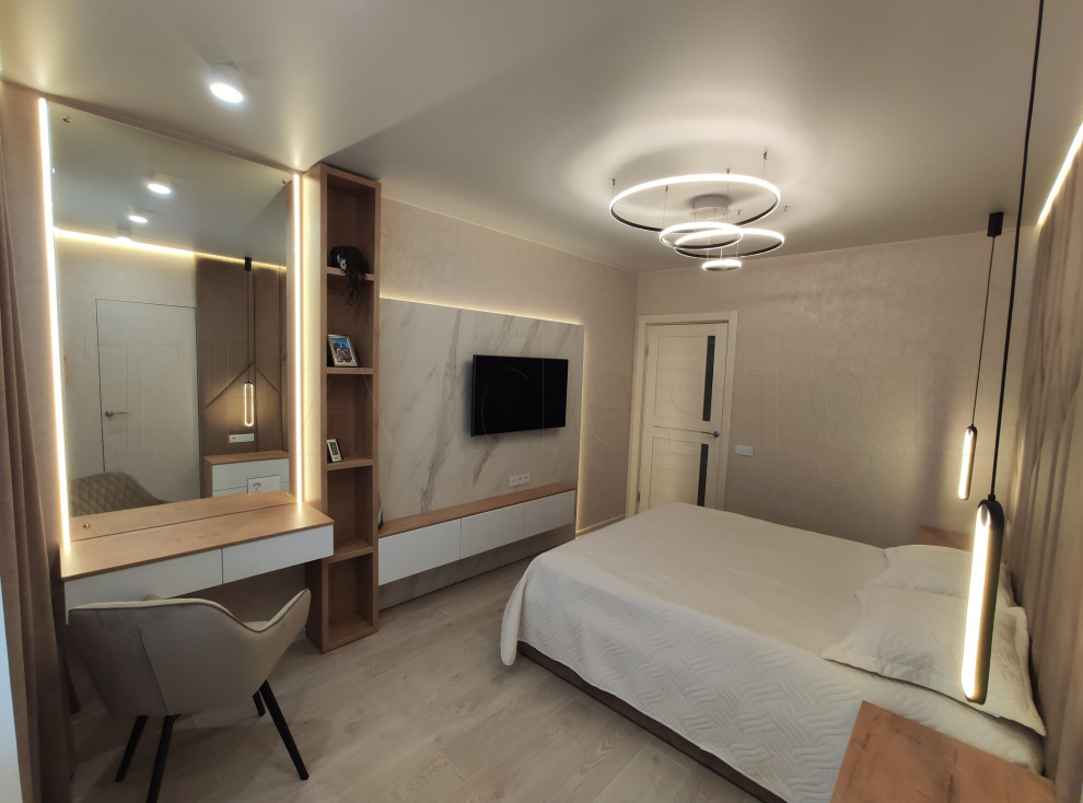 Спальня кофе с молоком )