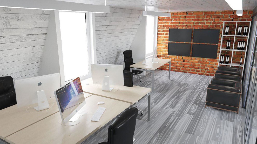 Офис в стиле LOFT