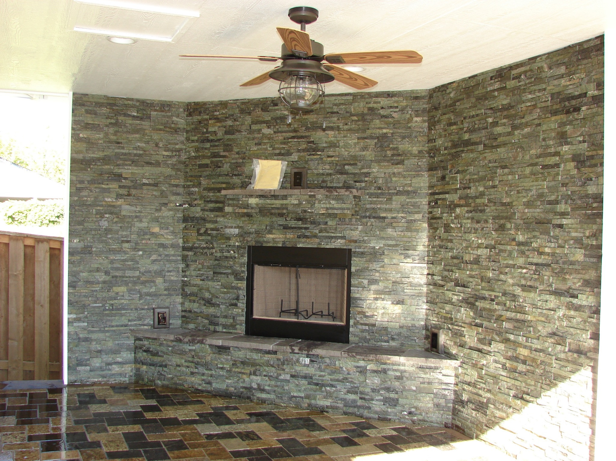 outdoor living space