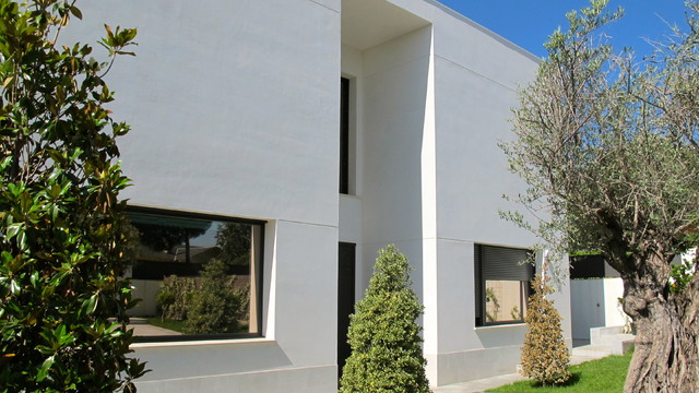 Villa NP moderno-facciata