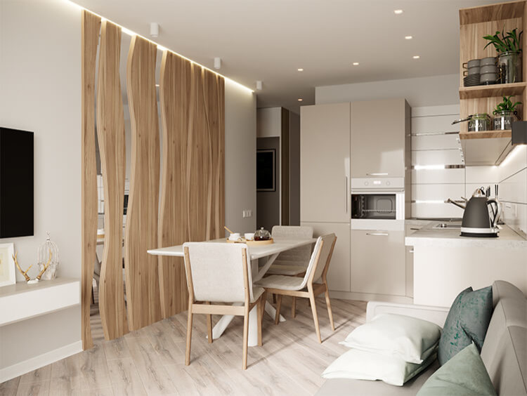 Светлая двушка.