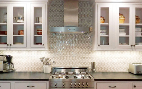 Inspiration for a transitional kitchen remodel in Orange County