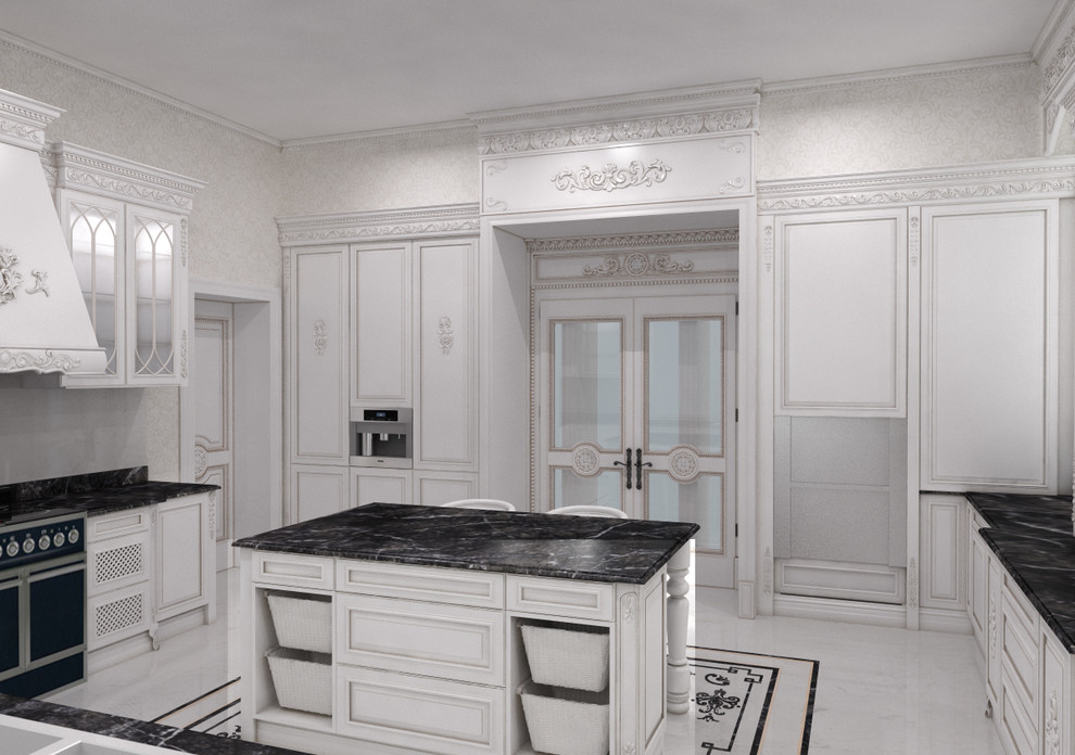 Кухня в загородном доме