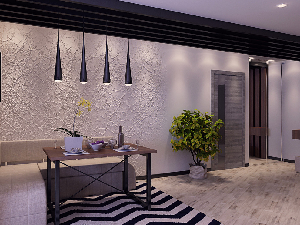 Лофт и минимализм в одной квартире