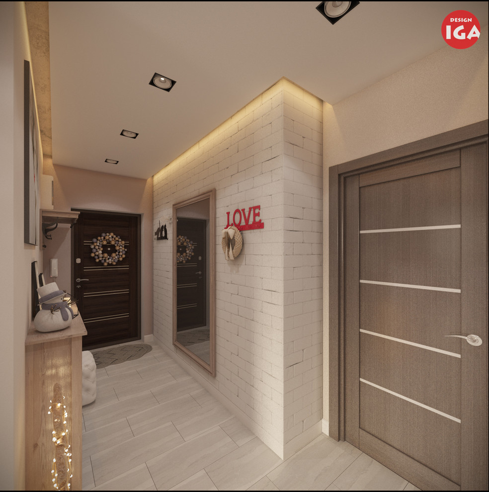 Лофт в 46 квадратах