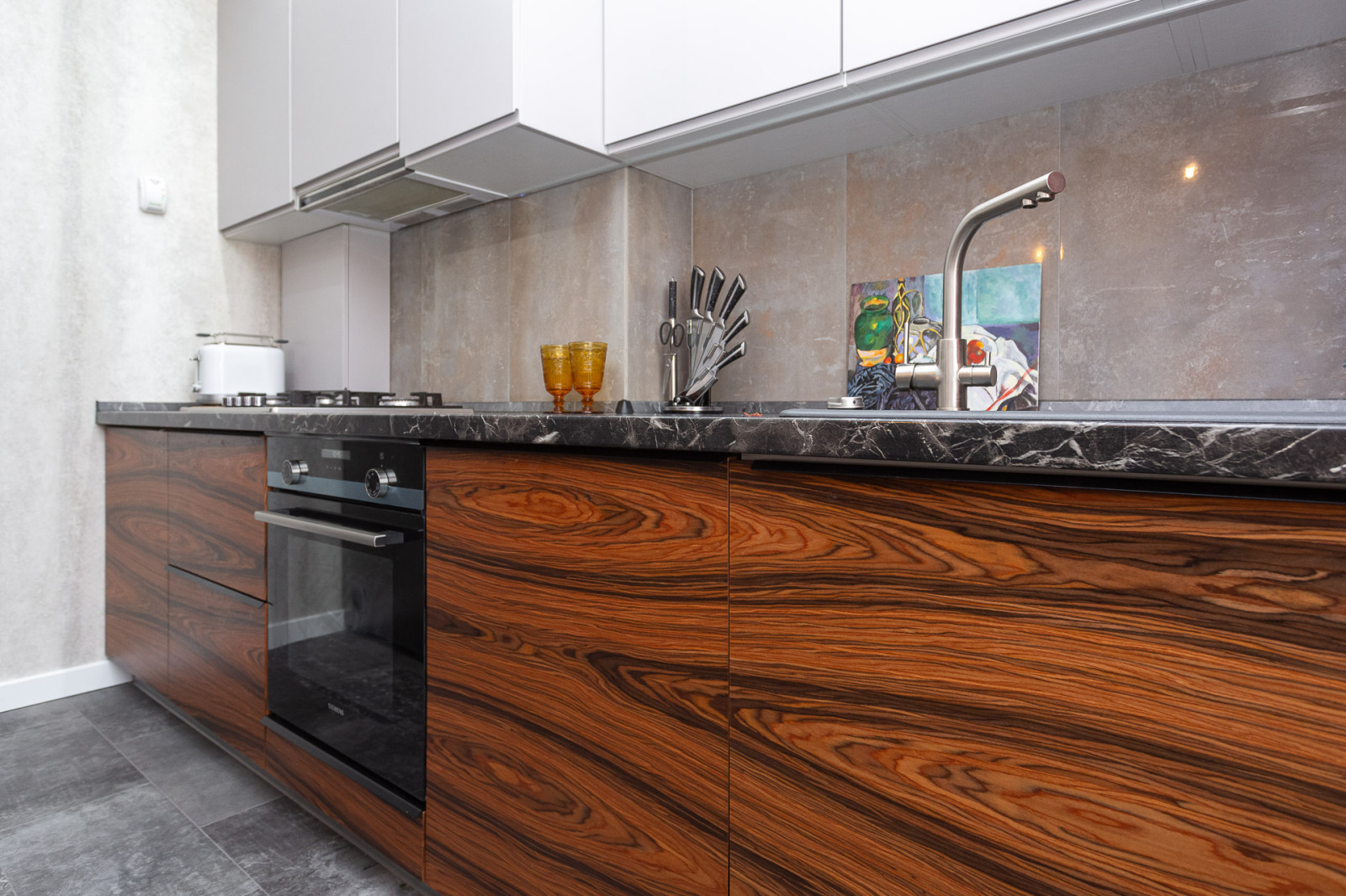 Кухня из шпона