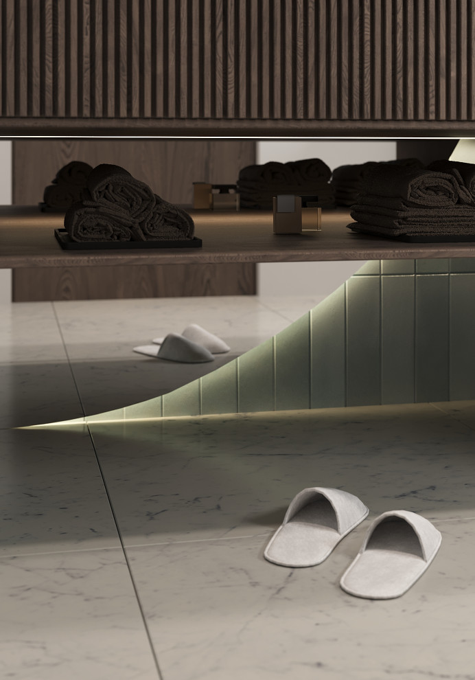 Дизайн интерьера санузла