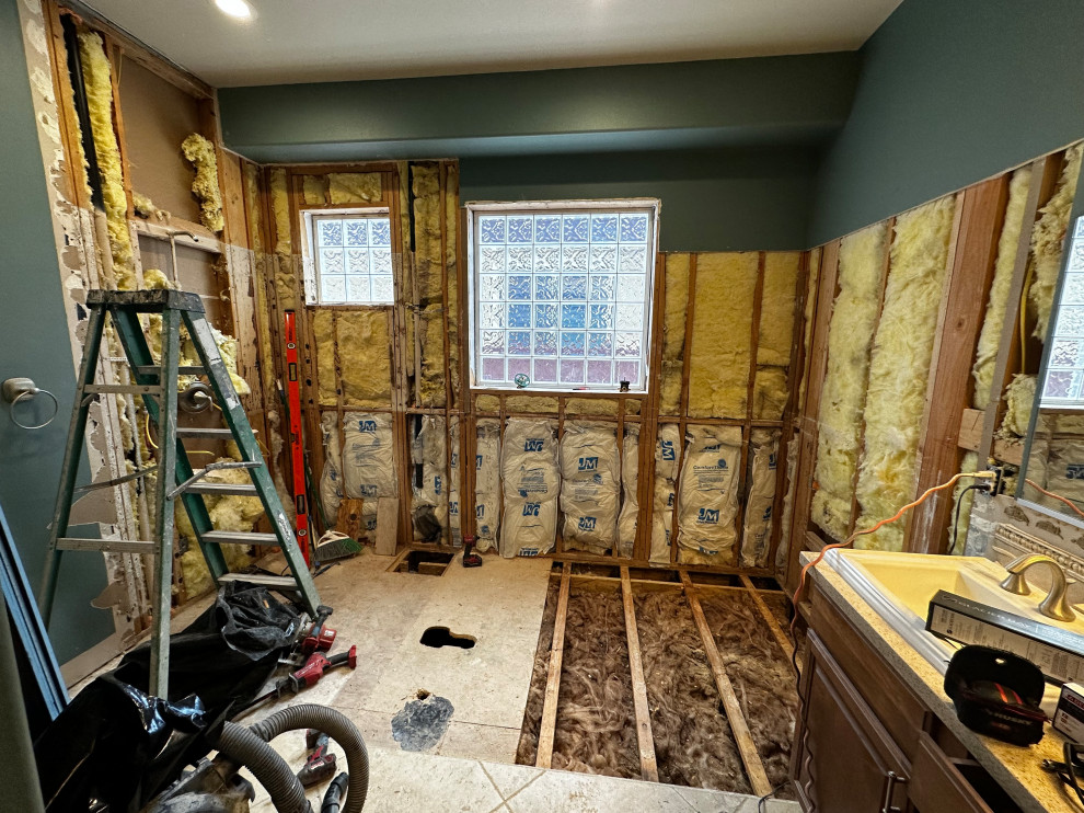ADA Bathroom/Garage Retrofit and New Flooring