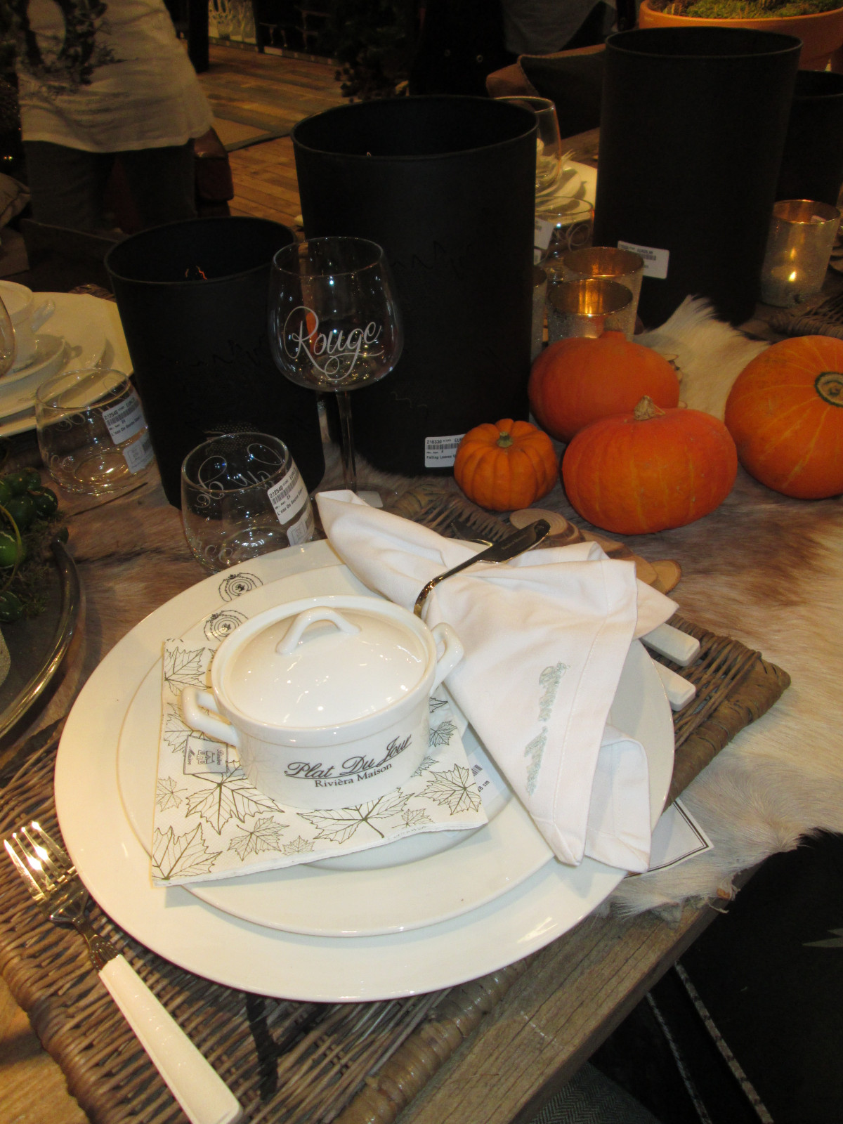 Сервировка стола. Концепт осени 2014