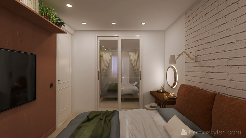 Квартира 90 кв. м. "Под солнцем Тосканы"