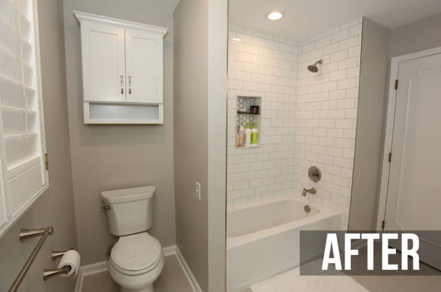 Refreshing Transitional Bath transitional