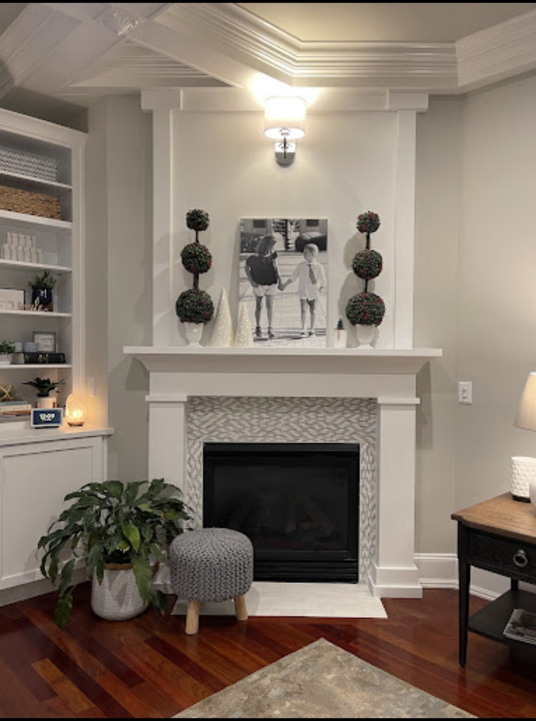 Mantels With Top Panels