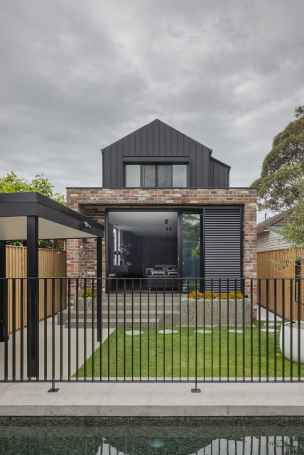 Twelve Black contemporary-exterior