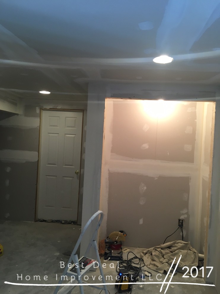 BOWIE, MARYLAND BASEMENT REMODELING