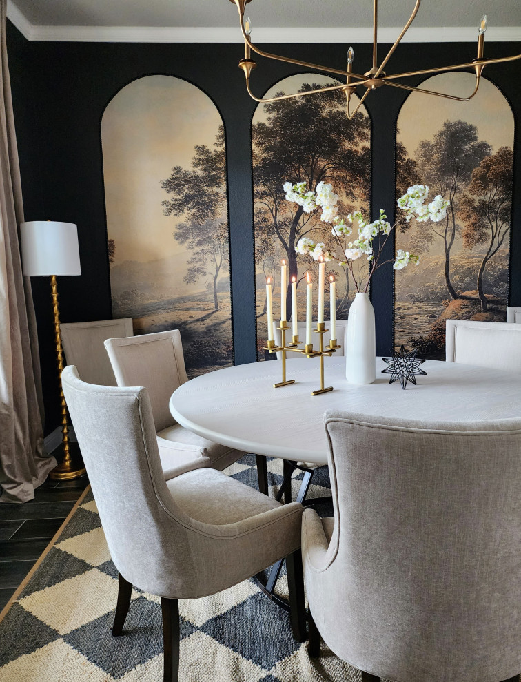 Neoclassical Home Design - Traditional - Dining Room - Austin - by ...