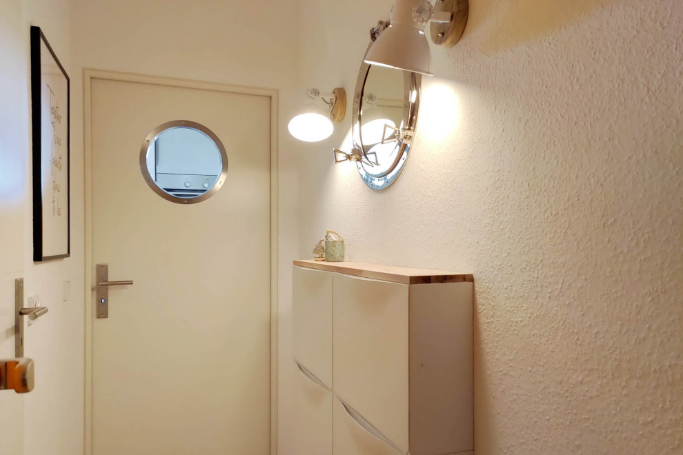 Skandinavischer Eingang in Hamburg